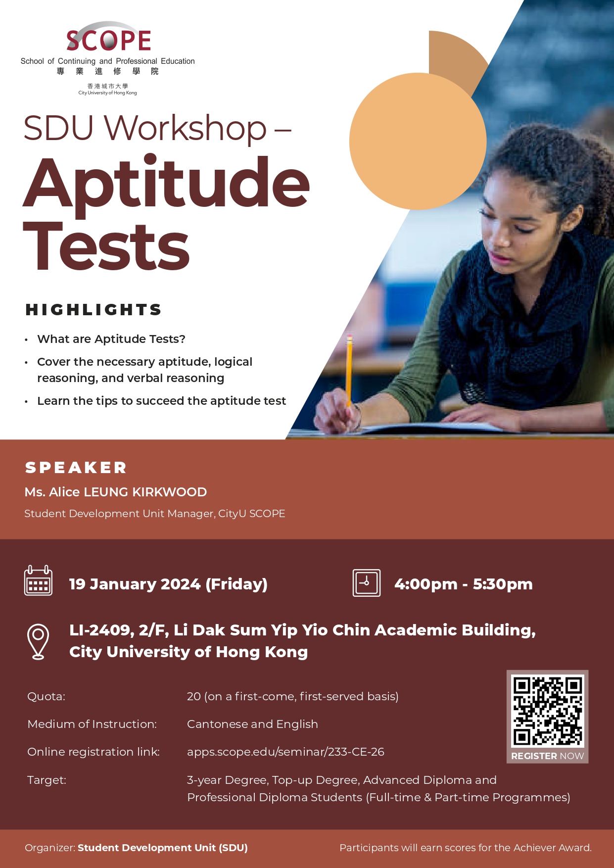 SDU Workshop Ace The Interview Aptitude Tests JAN 2024 CityU SCOPE   AptitudeTests(P14Dec23)01 Page 0001 0 